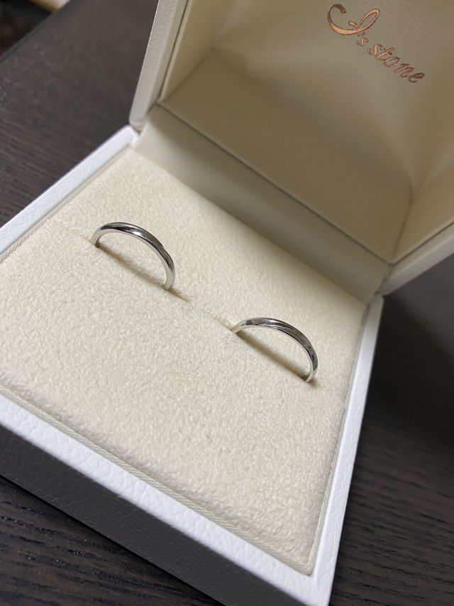 指輪のみの写真です。