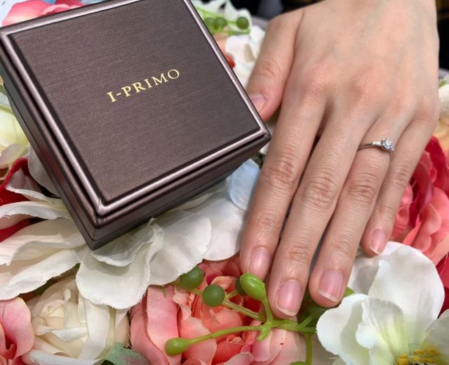 初めて付けた時の写真です。