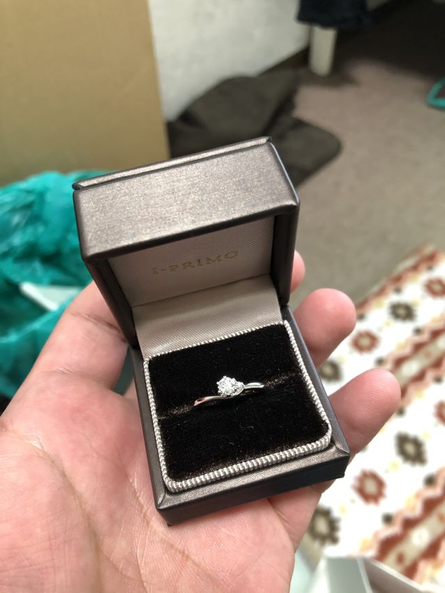 指輪のみの写真