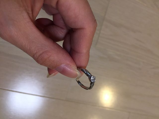 ダイヤが目立つのが気に入ってます。