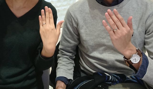 受取り時に撮って頂きました。