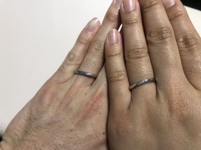 ストレートで選びました。