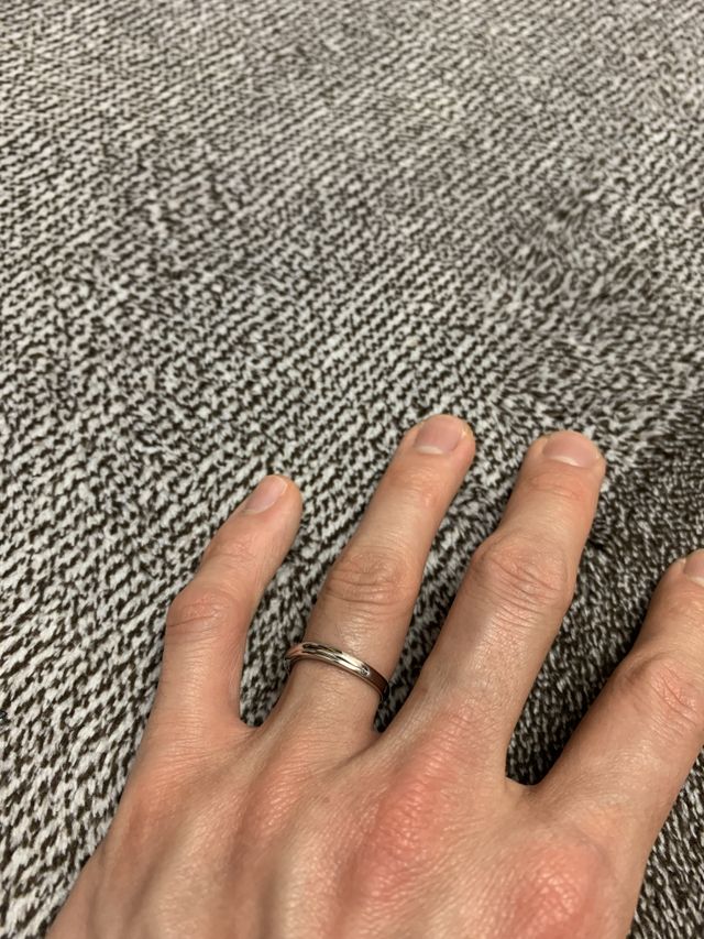 メンズの方の写真です。