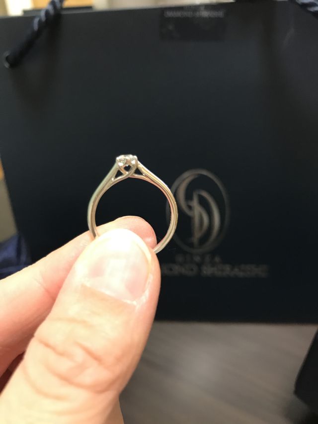 横から見た図。ever afterは枠の種類は2種類です。