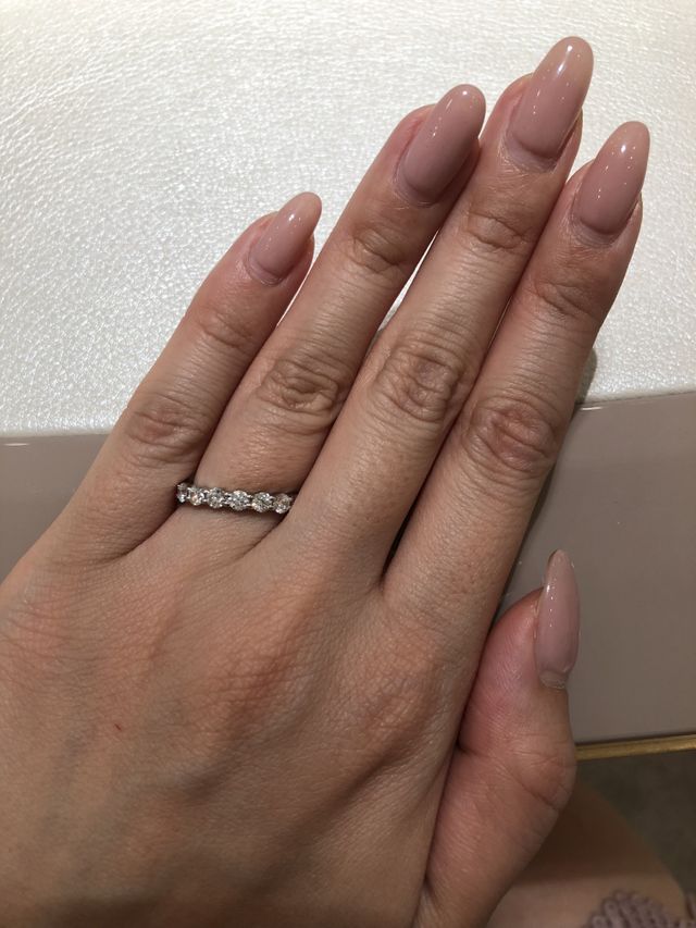 ハーフエタニティリング