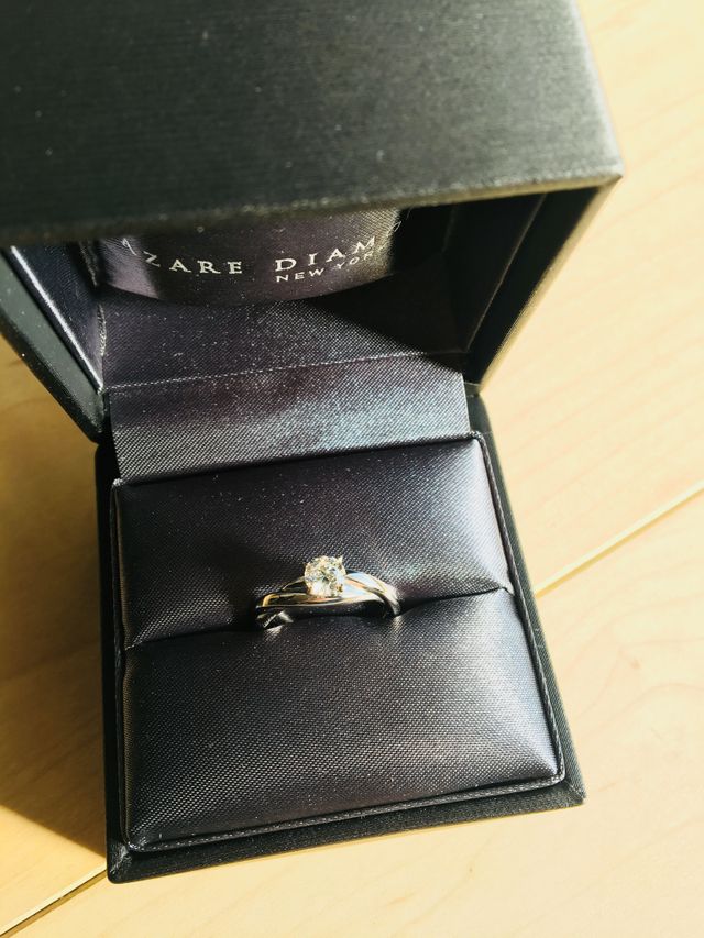 とにかくダイヤが綺麗です。