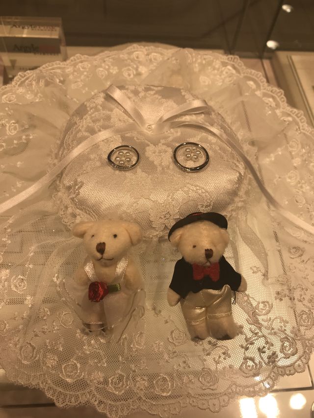 リングピローがかわいい