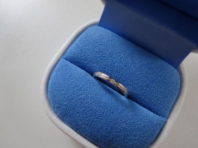 ダイヤの細身リング