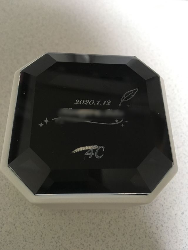 ケースの蓋をはめた状態です。