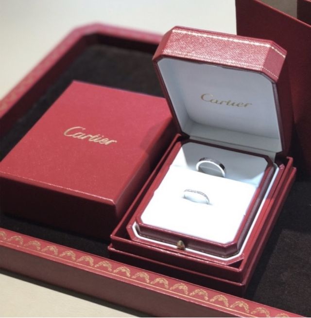 夫婦共にプラチナ のバレリーナを選択。