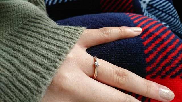 結婚指輪です