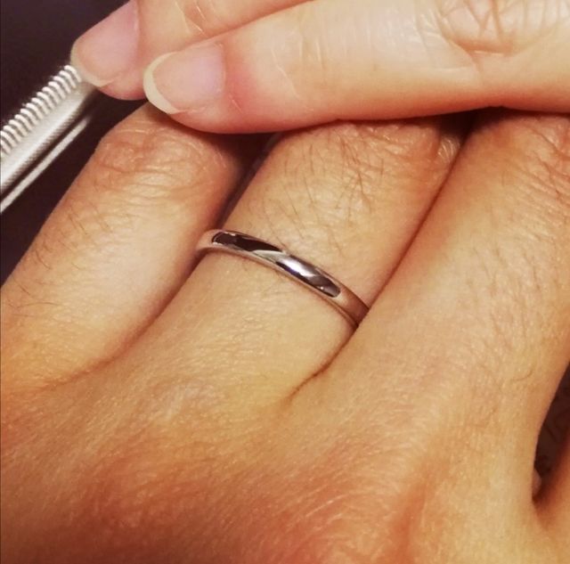 着用時の写真です。