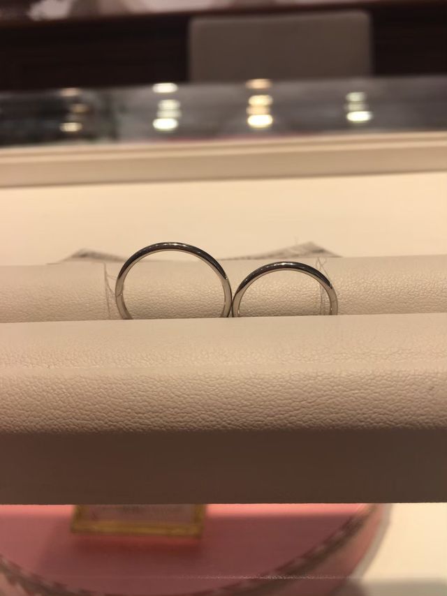 理想の結婚指輪に出会えた
