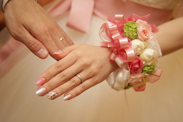 結婚式での一枚