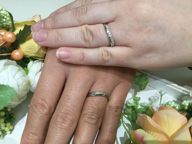 店舗で撮って頂きました