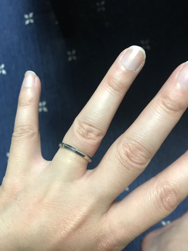 結婚して太ったので抜けません