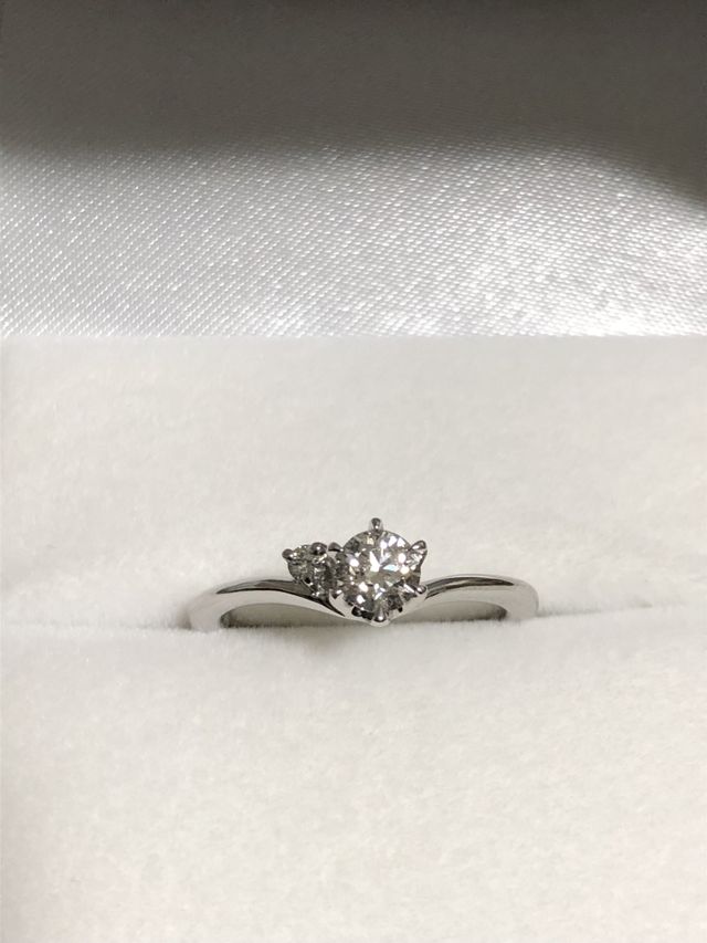 頂いたケースに入れた状態です。