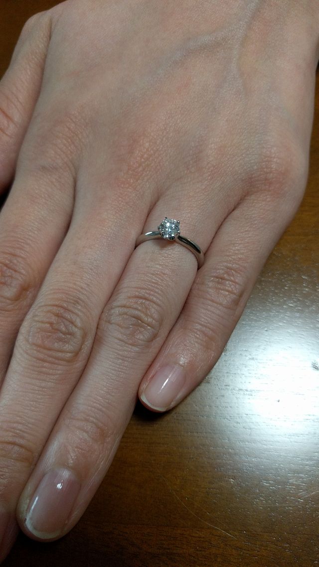 購入して初めて着けました