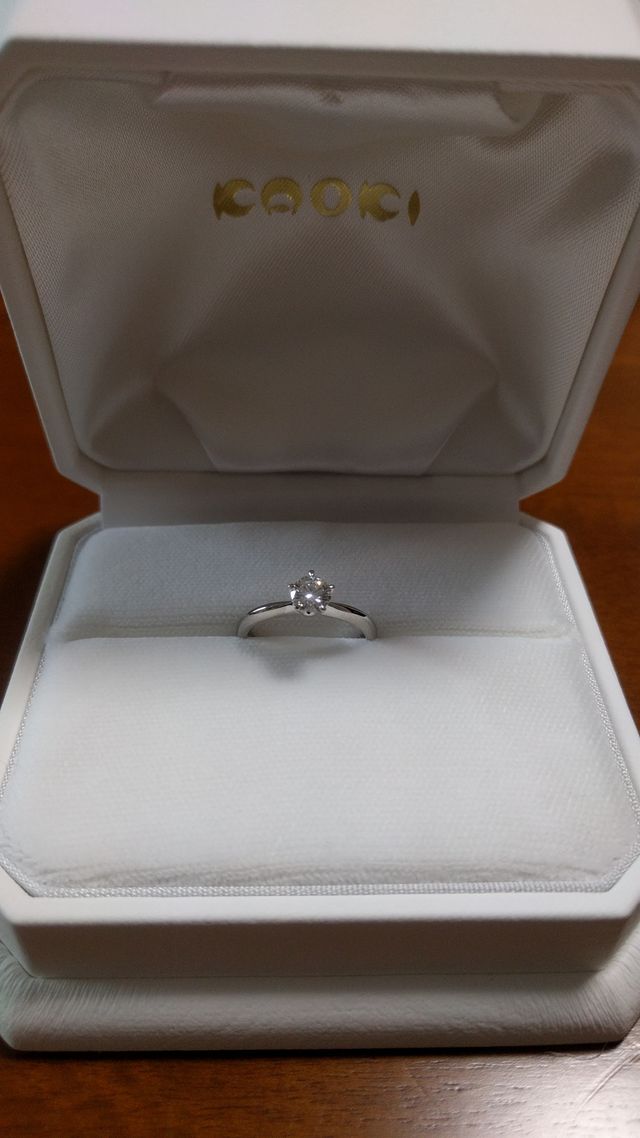 リングピローでの写真