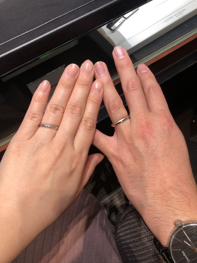 ラザールダイヤモンドにて購入