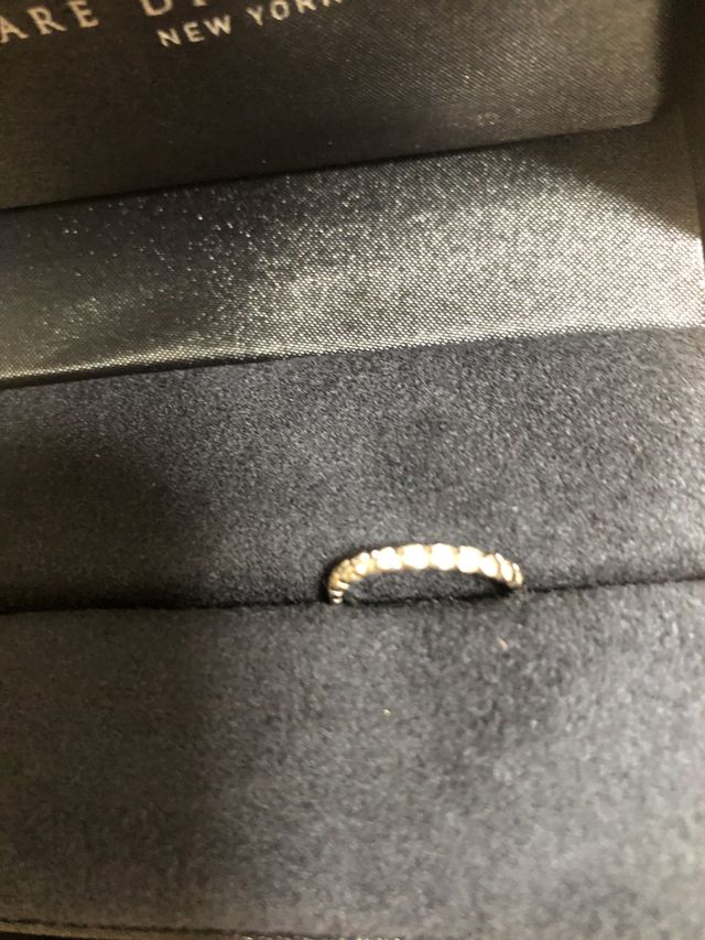 購入した結婚指輪です