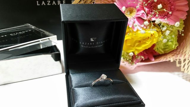 ダイヤモンドの輝きが他とは違って一目惚れ