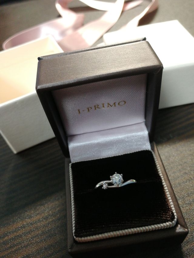 何度見ても素敵な指輪です。