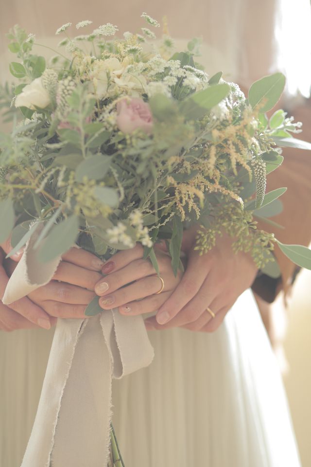 結婚式の時の写真です。