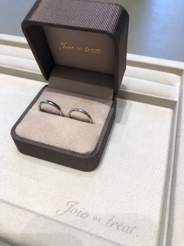 繊細なデザインで日本人の指にすごく合います。