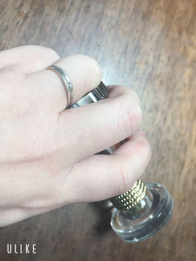 一粒ダイヤ入シンプルデザイン