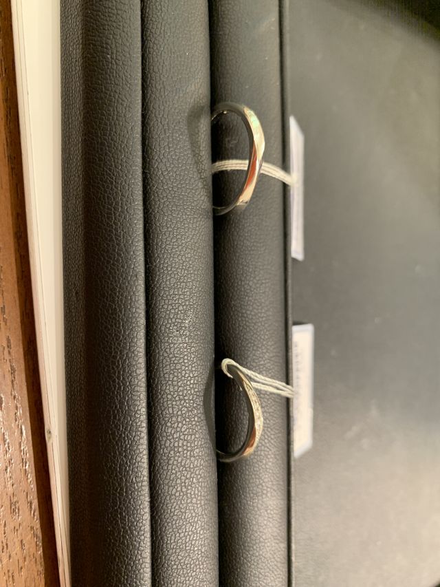 購入した指輪です