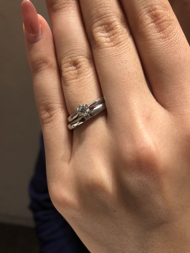 一目惚れした指輪でした！