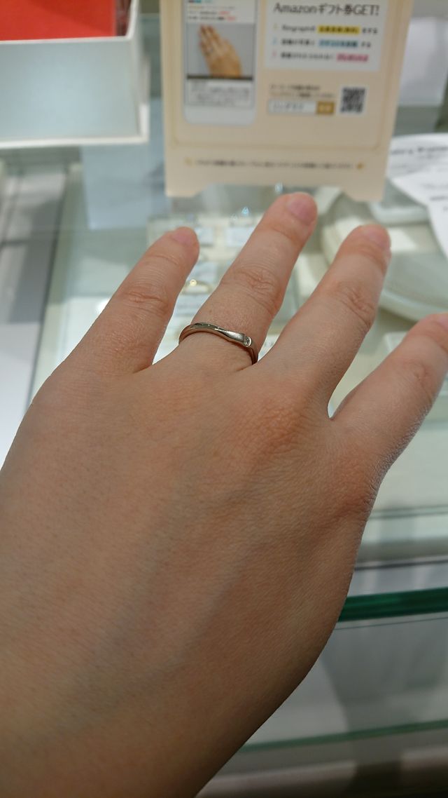 喜びの初装着！