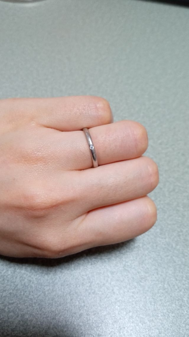 着用時の写真です。