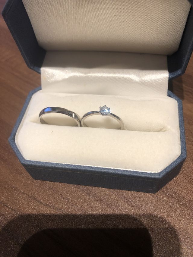 婚約指輪と結婚指輪のセット
