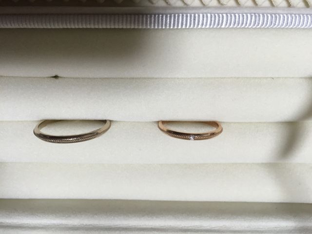 かわいらしい指輪を探していてやっと見つけました