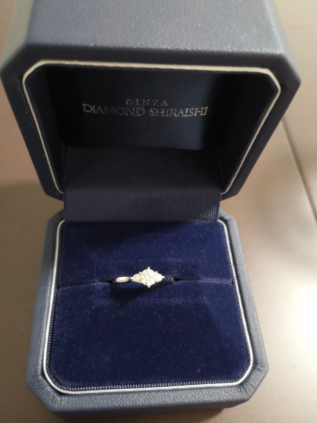 ボックスと指輪