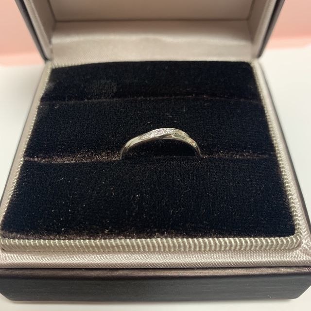 自分たちで選んだ記念の結婚指輪