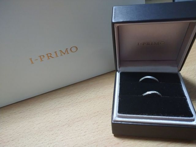 旦那さんのはマット加工をオプションしました。