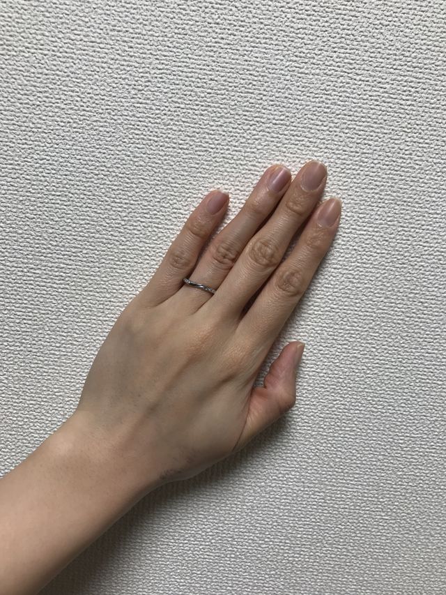 手全体を見た時のバランスも考えて選びました。