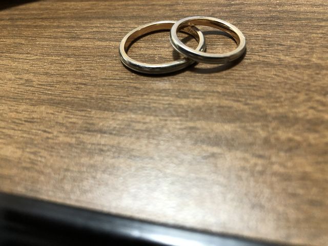 ペアの指輪です！