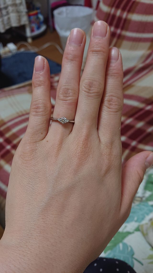 サプライズプロボーズされました。