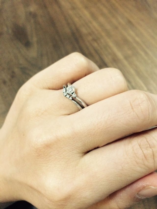 合わせて付けるとゴージャスです。