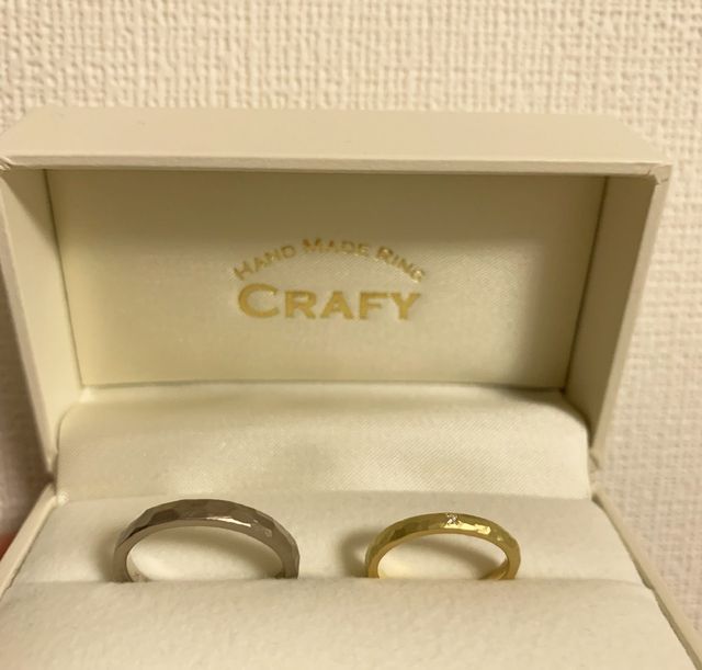 左:WG(夫)
右:YG(妻)
ふたりとも槌目風で。
