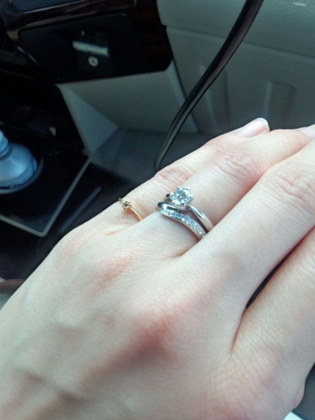 受け取り後の写真です。