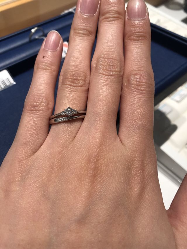 セット　婚約指輪　結婚指輪