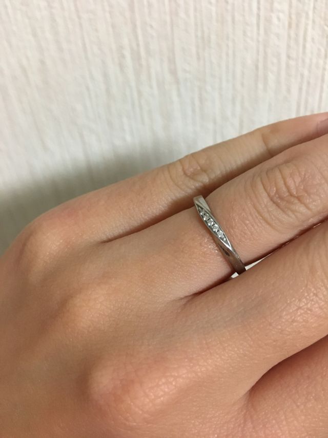 ７号サイズです。
とても細身なタイプです。