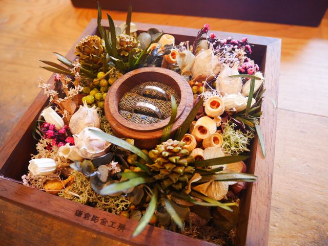 土目はトンカチでトントンして世界に1つの指輪になりました!