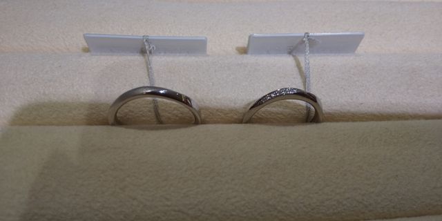 つけ心地がよいこのリングにしました！