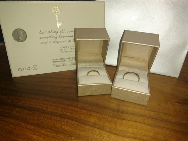 指輪完成品です！